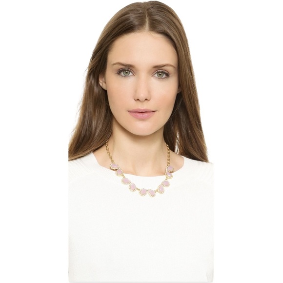 KATE SPADE • Light Orange Peach Balloon Statement Collar Necklace - Picture 2 of 7